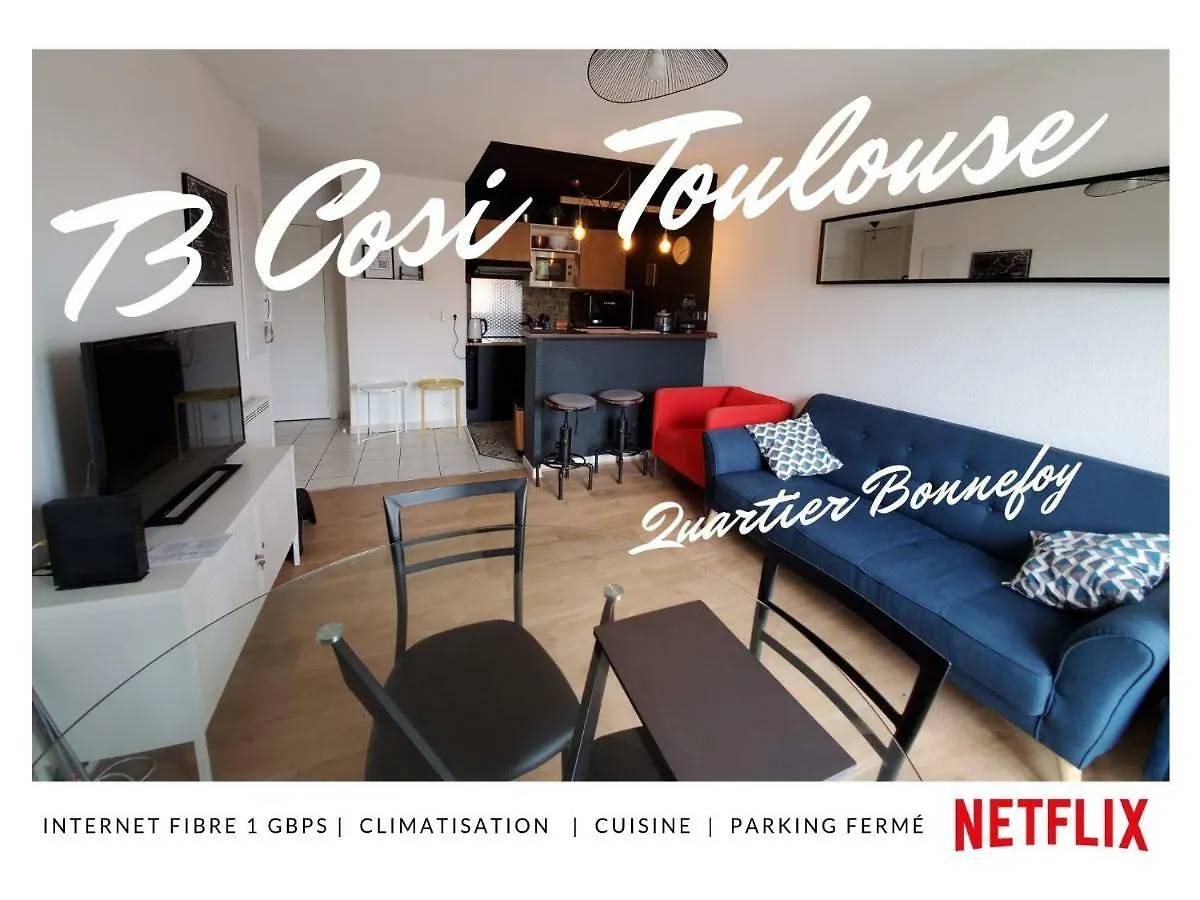 T3 Bonnefoy Apartment Toulouse